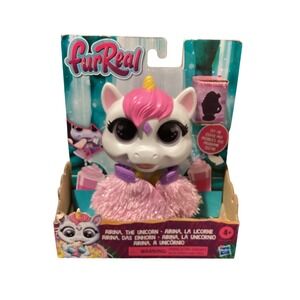 FurReal Airina the Unicorn Interactive Toy Color‎ Changing Eyes Flapping Wings